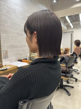 サンドエス 銀座(sand S) ぱつっとボブ