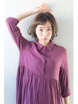 ココロエ ヘアアート(cocoroe HAIR ART)&nbsp;セミウェットウェーブボブスタイル