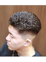 バーバーショップ スバル(BARBERSHOP SUBARU)&nbsp;＜理容室＞＜バーバー＞アイロンバックパーマ