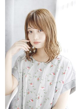 シュシュット(chouchoute) ワンレンボブルフ小顔ネビージュブリーチ縮毛矯正黒髪質改善/042