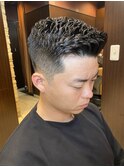 フェードパーマ　アイロンパーマ