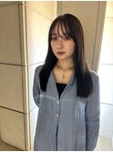 ブリーチなしダブルカラーでブルージュ