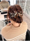 大切な日を華やかに!結婚式ヘアセット