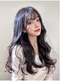 美髪ダークラベンダー