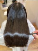 髪質改善☆艶髪ストレート