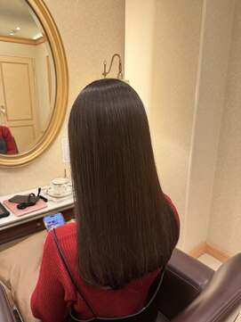 松本平太郎美容室 銀座本店 アッシュグレージュ