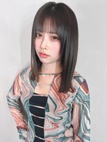 アルバム 銀座(ALBUM GINZA)&nbsp;美髪ミディアム前髪カット_F30454