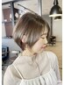 大人女性ショートのリピートNO,1金子限定カット×カラー×TR or ヘッドスパ  