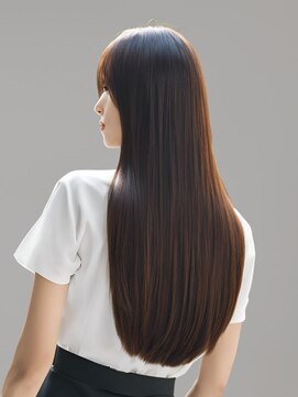 モネ 広島楽々園院(monet) monet 美フォルムカット×髪質改善ストレート