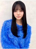 レイヤー/ネビージュ/韓国ヘア/イメチェン/縮毛矯正/中野/