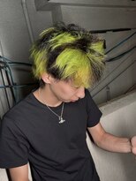 ゲームバイアランスミシー 心斎橋(GAME by Alan Smithee)&nbsp;デザイン／ダブルカラー／ケアブリーチ／エフェクトブリーチ