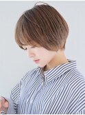 ☆ 似合わせカット × グレージュ ☆丸みショート ♪