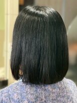 ヘアークリアー 春日部&nbsp;ミセス ナチュラルストレートボブスタイル 艶感◎