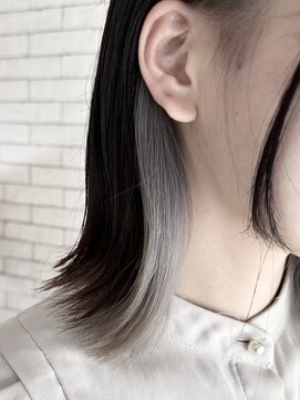 ヴァイブス(vibes) あイヤリングカラー　ホワイト