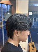 【色気◎】セミウェットセンターパート