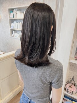 キャアリー(Caary) 福山美容室caary 髪質改善ストレートレイヤーミディアム20代30代