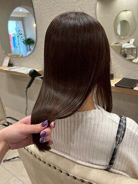 ウィタ(wita.) 髪質改善カラー/ストレート/透明感/ナチュラルブラウン