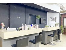 タイズ(ties)の雰囲気（夜は21時まで営業中です♪深夜料金別途でのご案内となります◎）