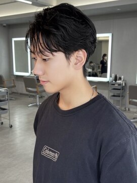 オルカ(ORCA) men's/メンズ/メンズカット/刈り上げセンターパート/新宿