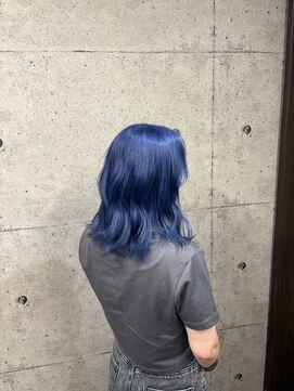 セレーネヘアーレイズ 梅田店(Selene hair Raise) ブルーカラー☆