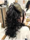 盛り髪・ハーフポニー(mayu)