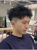 【坂本翔】スパイキーショート　松戸/パーマ/フェード