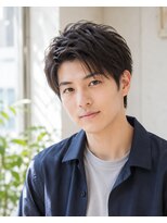 ロア(Roa.)&nbsp;アップバングニュアンスパーマツイストスパイラルパーマ