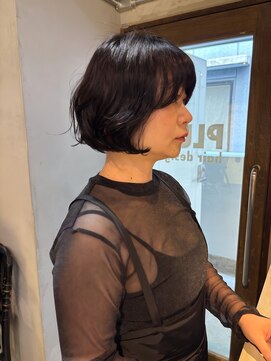 プラグ ヘアーデザイン 大名店(PLUG hair design) ボブパーマ
