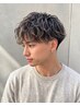メンズパーマカット+【選べるトリートメントor炭酸スパ】 ¥9700