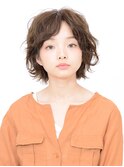 くせ毛風ルーズショート