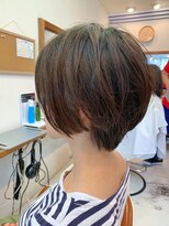 サロンドベル(Salon de Belle) ショートボブ×アッシュ×大人カワイイ[Salon de Belle豊中]