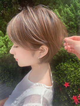 シー バイ ロンド 新宿(Sea by Lond) 丸みとくびれ☆横顔美人ショート