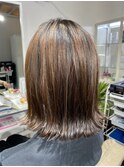 可愛い外ハネヘアー