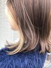 【イヤリングカラー可◎】カット＋カラー＋イヤリングカラー