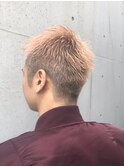 メンズピンクベージュ