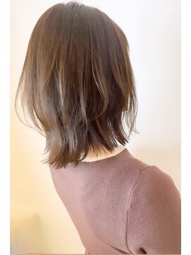 ジーナ セントラル銀座(Zina) 大人かわいい*ミニウルフ*ソフトベージュ【Zina CENTRAL】