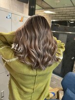 ラフ 難波店(LAFF)&nbsp;#黒髪#ボブルフ#ネビージュ#小顔#ワンレン