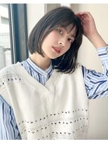 ガーランドツー(Garland 2F)&nbsp;◎ぱつっとボブ♪大人かわいい小顔カットシースルー前髪《池袋》