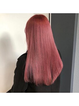 アリーズ(ALLYS) ブリーチありピンクカラー @rrchimu