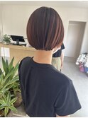オレンジ ボブ