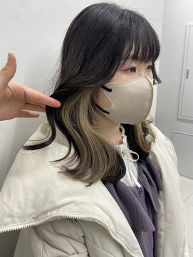 アライブ キチジョウジ(ALIVE Kichijoji) ALIVE Kichijoji /　イヤリングカラー×ベージュ