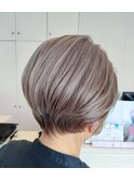 大人のミントグレージュ