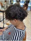 メンズ波巻きスパイラルパーマ