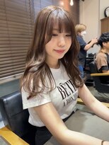 ラボヌールヘアーレーヴ 池袋店(La Bonheur hair reve)&nbsp;【ラボヌールヘア　臺本】　くびれヘア×柔らかベージュ