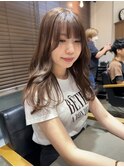 【ラボヌールヘア 臺本】 くびれヘア×柔らかベージュ