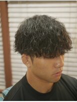 メンズヘアーサロン スウェル(Men's Hair Salon SWELL) 波巻きマッシュ