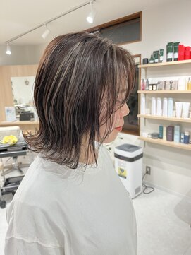 メロウ(mellow) ハイライト×グレージュ