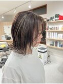 ハイライト×グレージュ