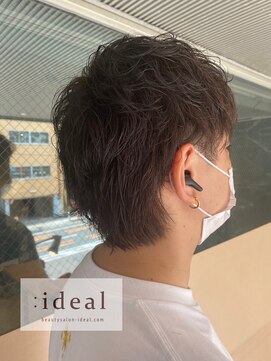 アイディール 本町本店(:ideal) 爽やかメンズパーマ