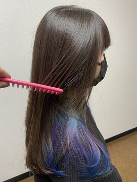 ビードロ 吉祥寺店(vi dro) 淡いインナーカラー